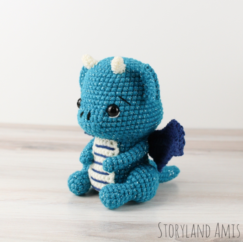 George the Dragon amigurumi pattern - Amigurumi.com