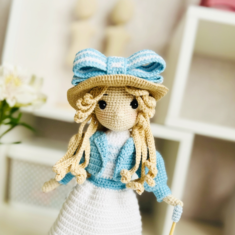 Miss 1900 amigurumi pattern - Amigurumi.com