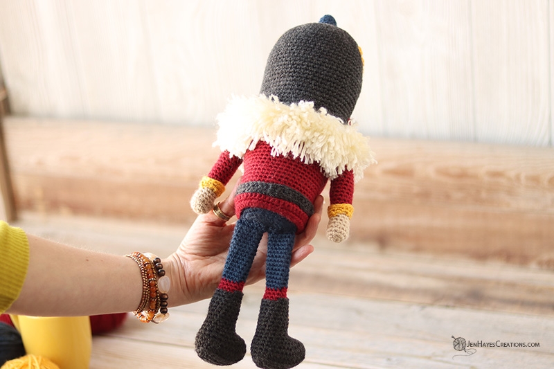 Nutcracker Gnome amigurumi pattern