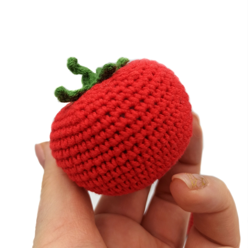 Tomato Play food vegetables amigurumi pattern