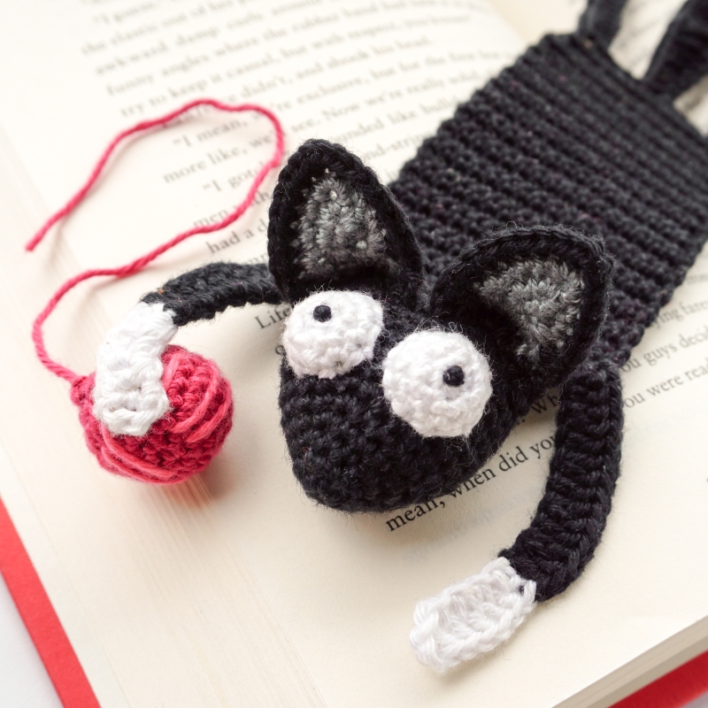 Cat Bookmark amigurumi pattern - Amigurumi.com