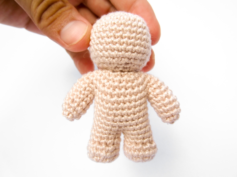 One Piece Crochet Doll Pattern