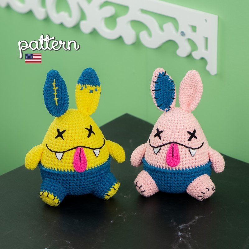 Chubby Rabbit amigurumi pattern - Amigurumi.com