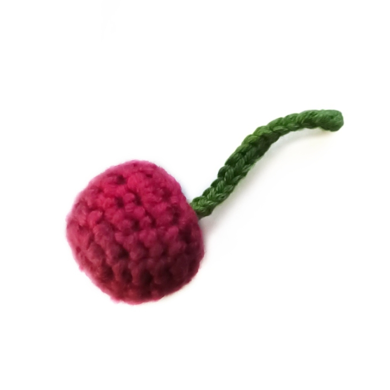 Crochet cherry pattern easy: Crochet pattern