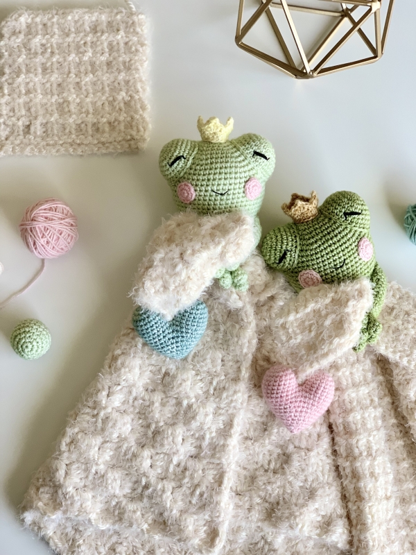 Frog lovey crochet discount pattern