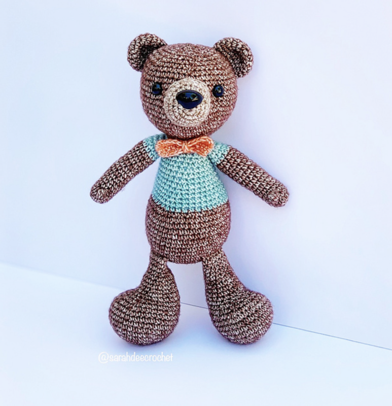 Munches the Bear - Free amigurumi pattern