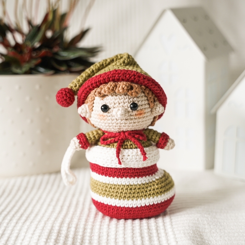 Jingle the Elf amigurumi pattern - Amigurumi.com