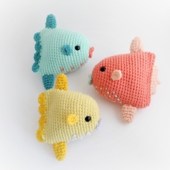 Mola Mola Sunfish Amigurumi Pattern - Amigurumi.com