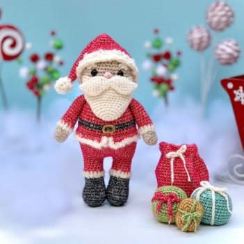 Santa Claus amigurumi pattern - Amigurumi.com