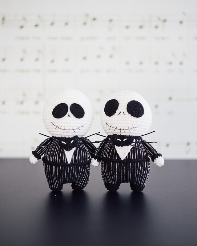 Jack Skellington amigurumi pattern
