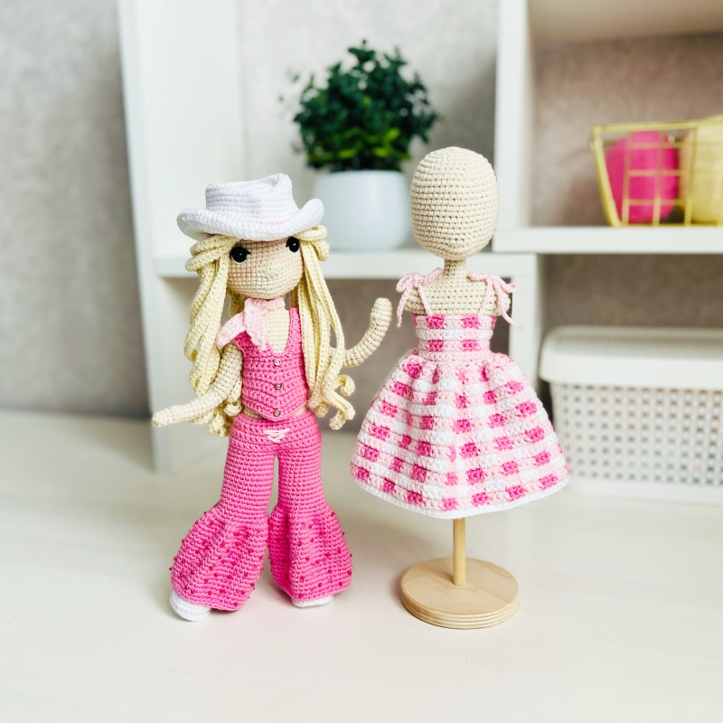 Amigurumi barbie best sale