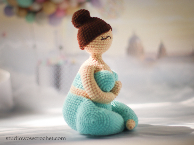 Muñeca Yoga Girl, PDF, Crochet