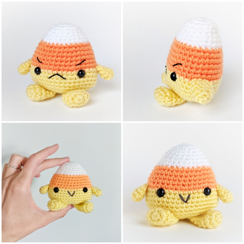 Candy Corn amigurumi pattern