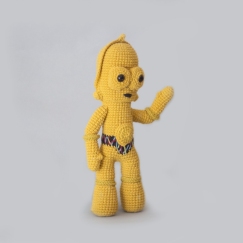 C3PO Star Wars - Crochet Pattern