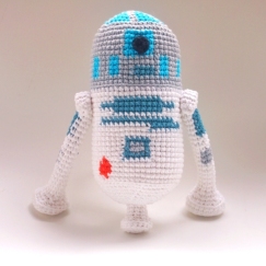R2D2 Star Wars - Crochet Pattern