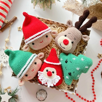 Christmas Decoration amigurumi pattern - Amigurumi.com