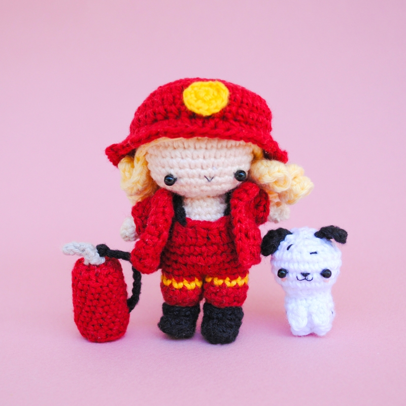 Kids Edition Mini Dress up Doll Amigurumi Pattern. Pdf Crochet Pattern 