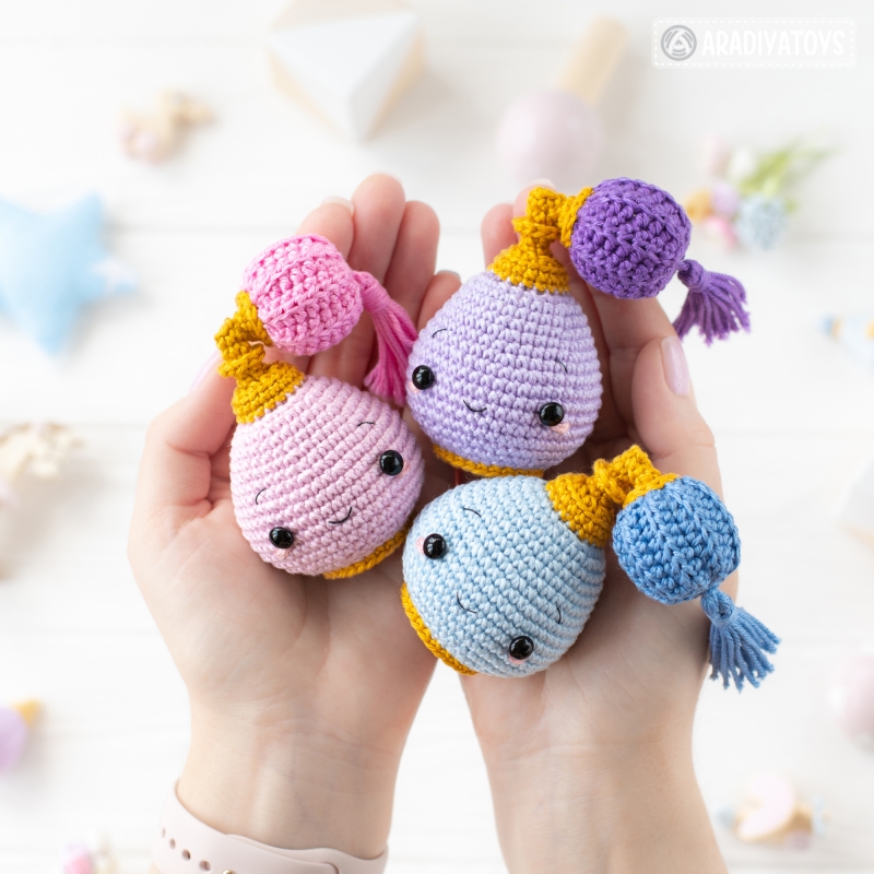 Kawaii Perfume amigurumi pattern 