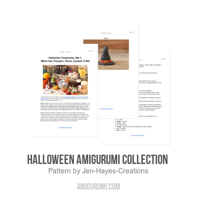 Amigurumi 2023 Halloween Collection Crochet Kit - Needlepoint Joint