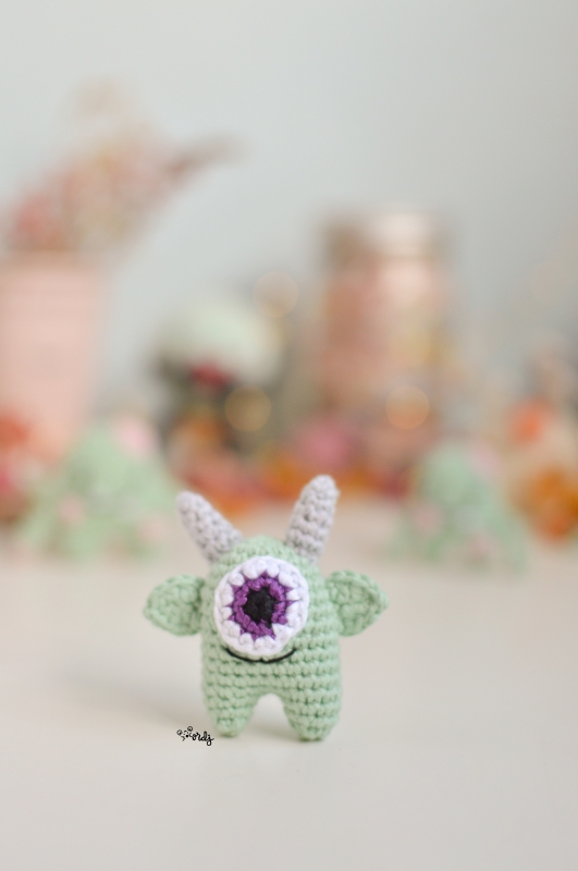 Crochet Pattern Monsters, Easy to Follow Amigurumi, Mini Amigurumi