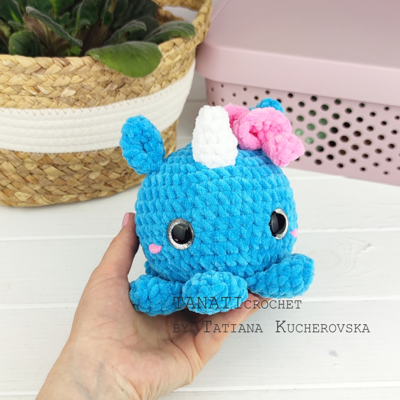 OctoDuck/kawaii crochet pattern amigurumi pattern 