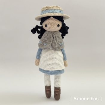Diana Barry (Anne of Green Gables) amigurumi pattern - Amigurumi
