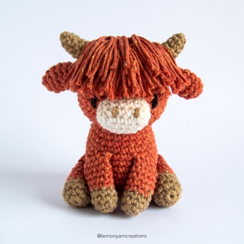 Highland Cow amigurumi pattern - Amigurumi.com