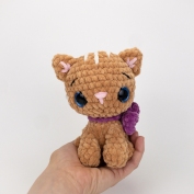 Lion Brand Cat Door Stopper Crochet Kit