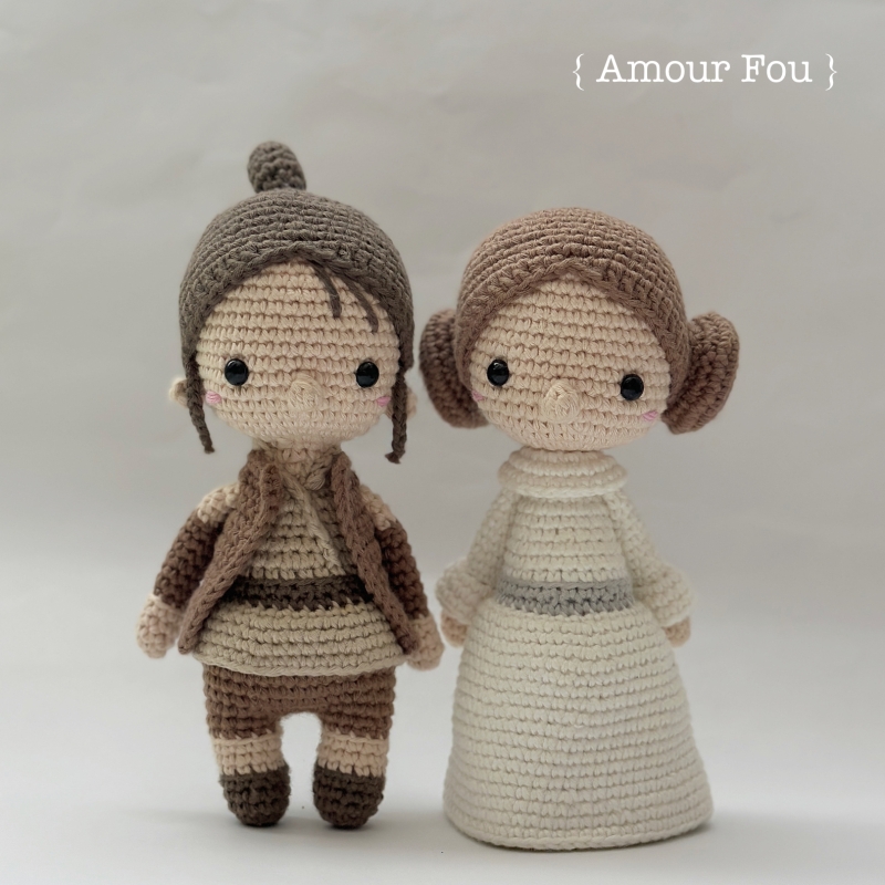 Princess Leia (Star Wars Tribute) amigurumi pattern - Amigurumi.com