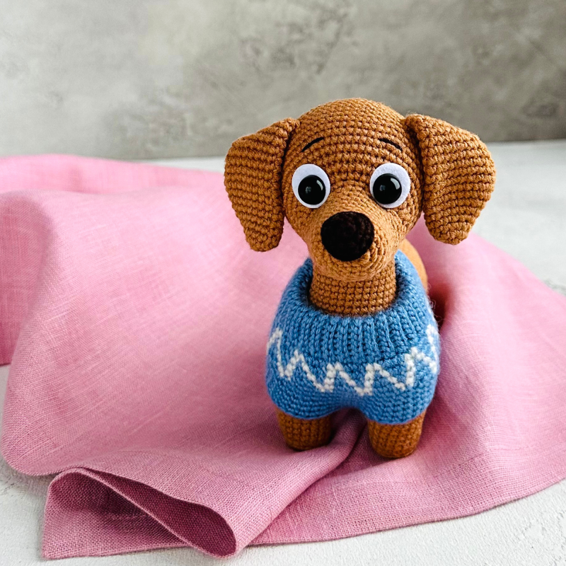 Dachshund amigurumi pattern - Amigurumi.com