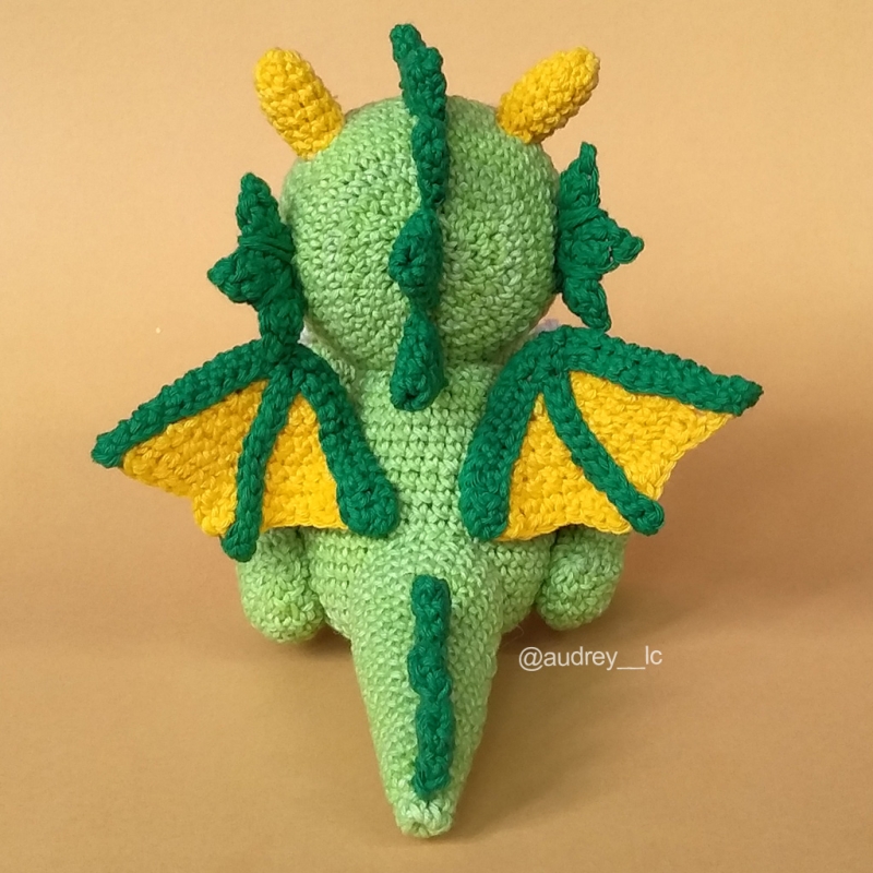 Luca the Baby Dragon amigurumi pattern - Amigurumi.com