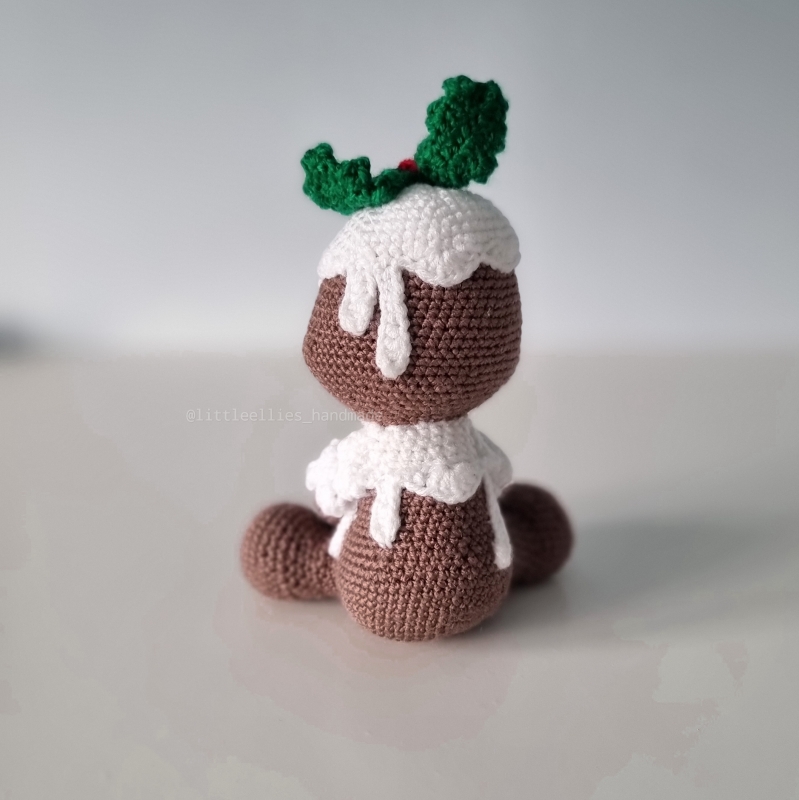 Figgy the Christmas Pudding Amigurumi Crochet Pattern ENG Pdf