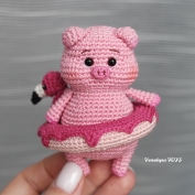 Backpack for a doll amigurumi pattern 