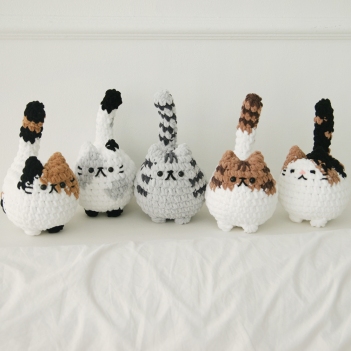 No-sew cats (bundle B) amigurumi pattern - Amigurumi.com