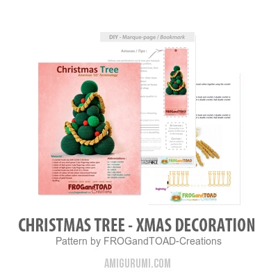 Christmas Tree - Xmas Decoration amigurumi pattern - Amigurumi.com