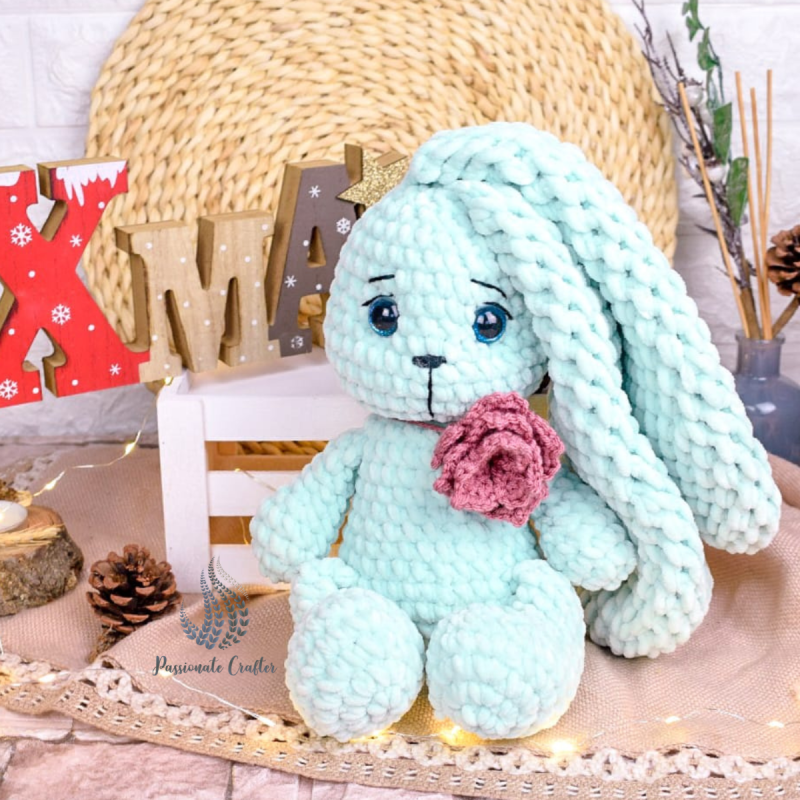 No Sew Crochet Bunny amigurumi pattern