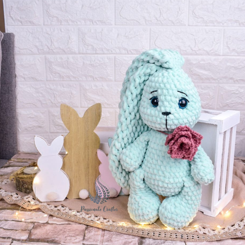 No Sew Crochet Bunny amigurumi pattern