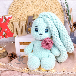 No Sew Crochet Bunny 