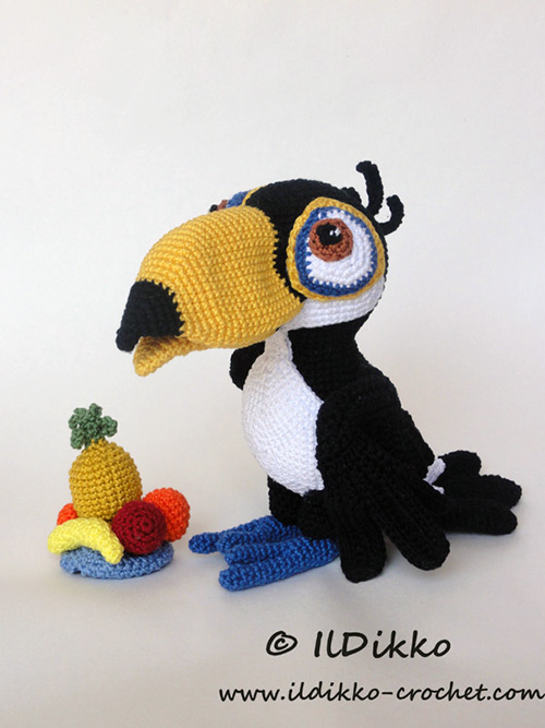 Carlos The Toucan Amigurumi Pattern Amigurumi Com