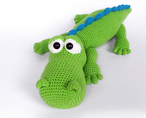 Crocodile Alfred amigurumi pattern - Amigurumi.com