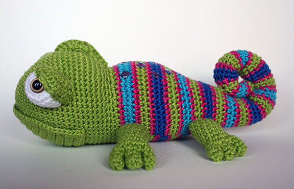 Karen Chameleon Amigurumi Pattern - Amigurumi.com