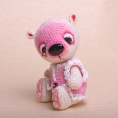 Cherry the Miniature Bear  amigurumi pattern by Ds_mouse