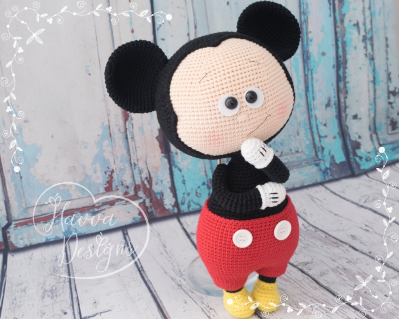 Bonnie in Mickey Costume amigurumi pattern - Amigurumi.com