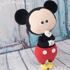 Bonnie in Mickey Costume amigurumi pattern - Amigurumi.com