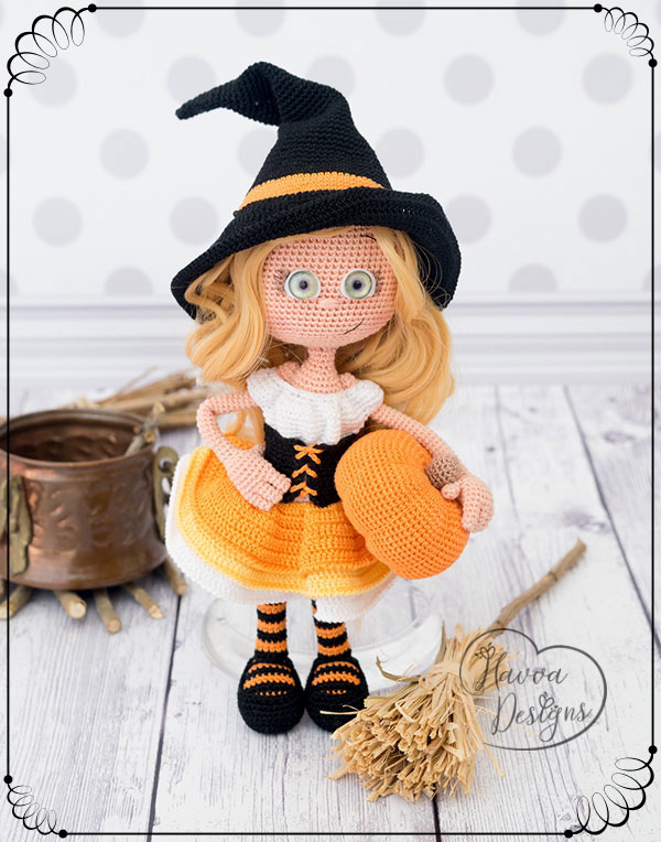 cute witch doll