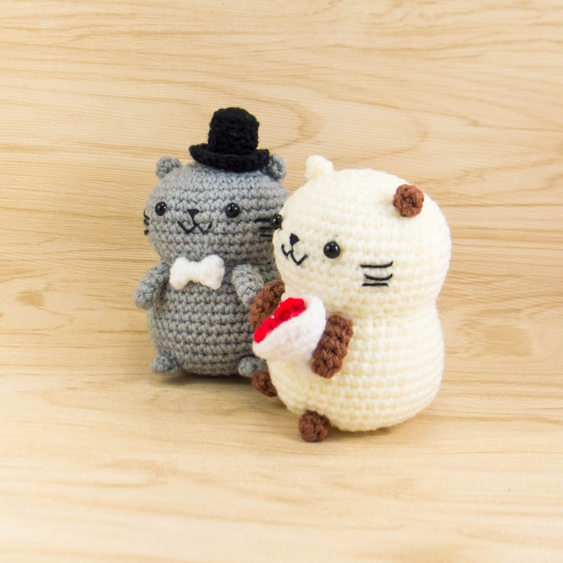 Fisherman Cat Amigurumi Kit – Snacksies Handicraft