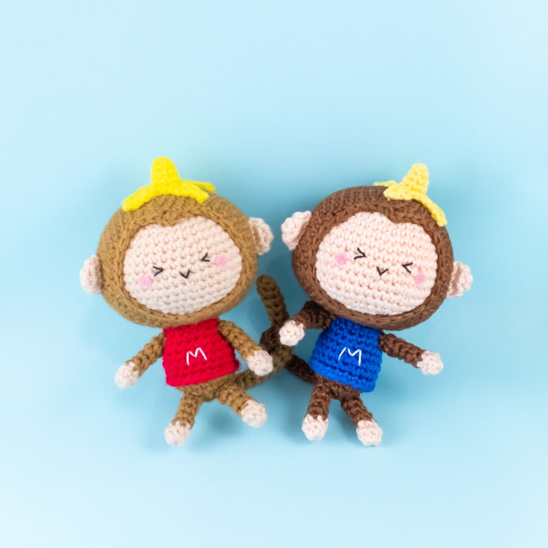 Monkey amigurumi pattern - Amigurumi.com