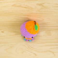 Monster with Orange Hat amigurumi by Snacksies Handicraft Corner