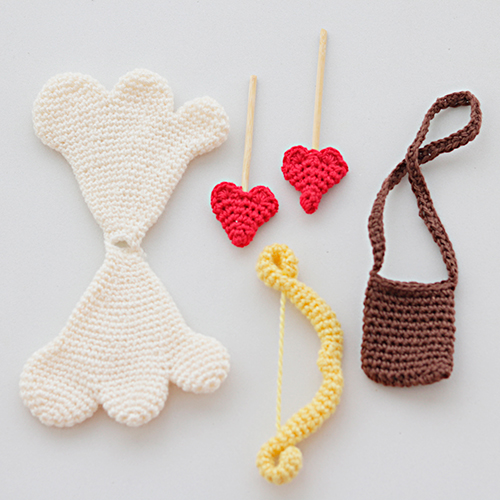 Cupid Costume Set amigurumi pattern