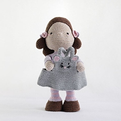 Doll Julia Mouse outfit amigurumi pattern - Amigurumi.com